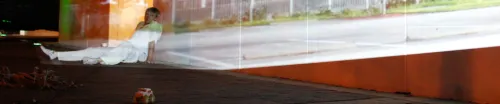wide shot on street mindful momentum